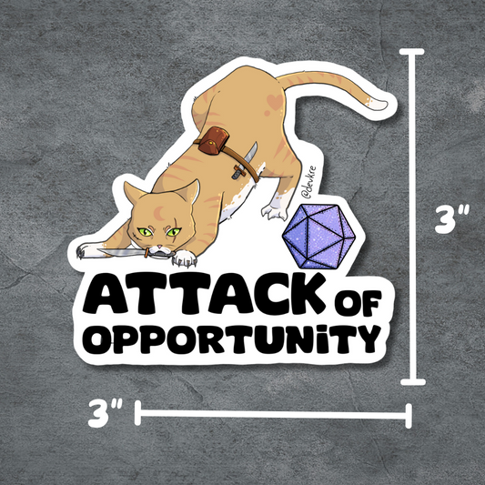 Attack of Opportunity | 3" | Deviant Kreations