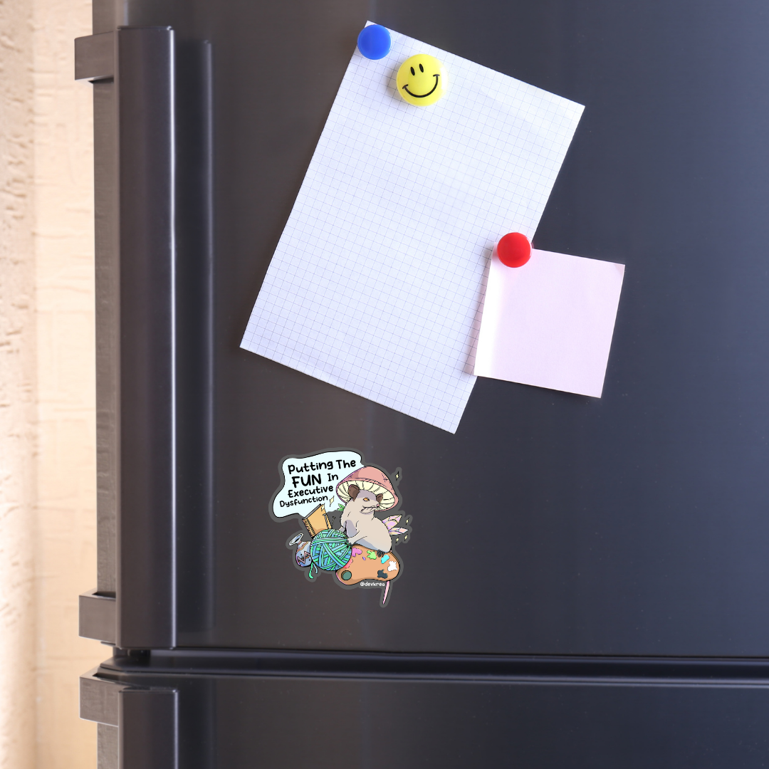 Fun in Dysfunction Magnet | 3" | Deviant Kreations