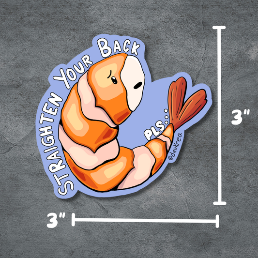 Poor Posture Club | 3" | Deviant Kreations