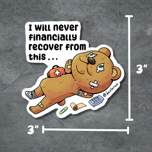 Medical Bills | 3" | Deviant Kreations