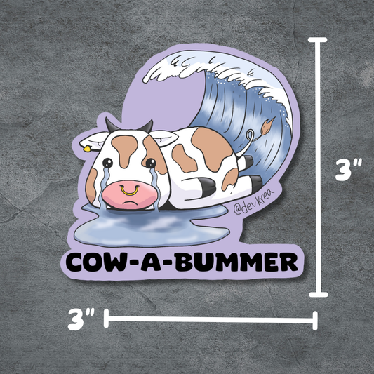 Cowabummer | 3" | Deviant Kreations