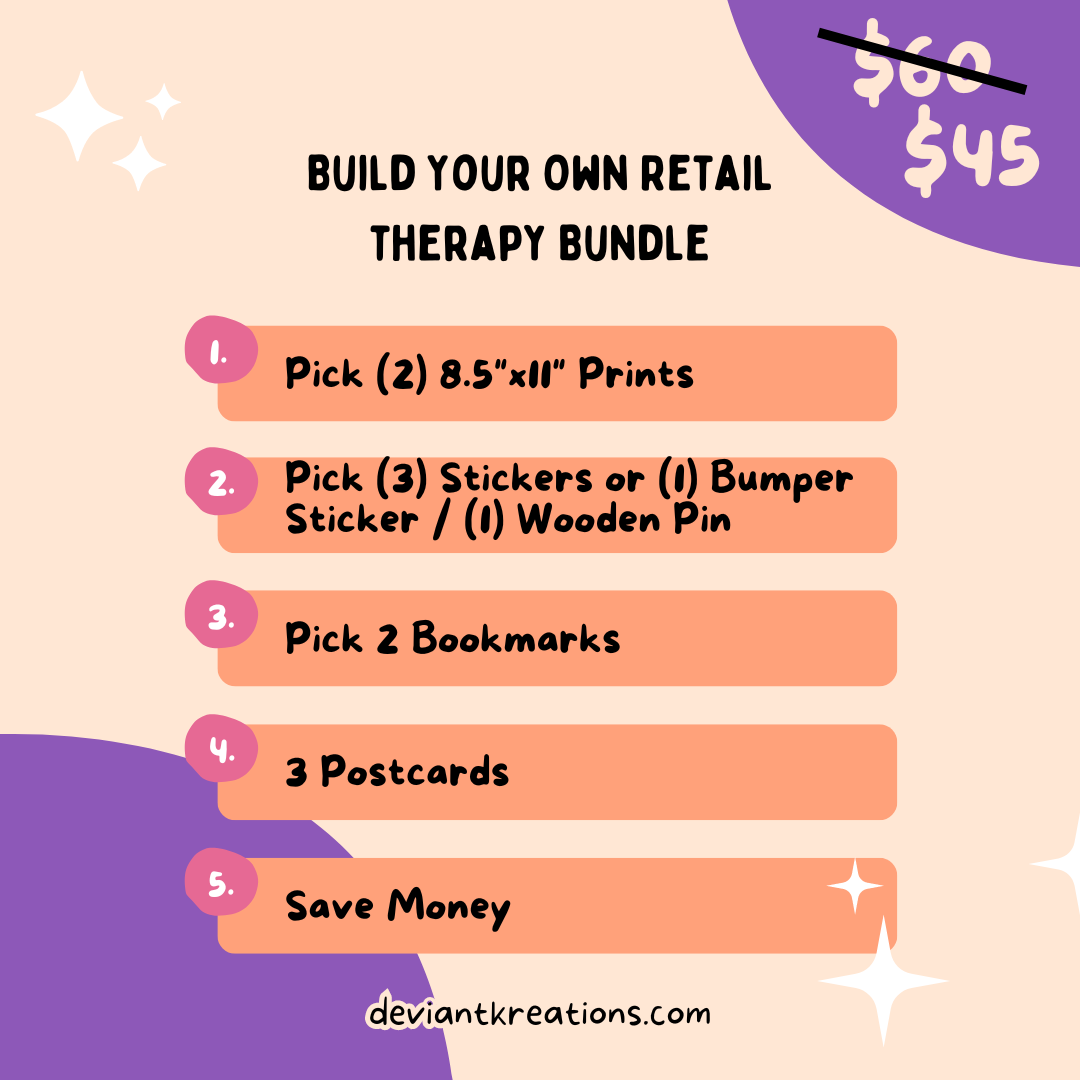 Retail Therapy | Build your own Bundle | Deviant Kreations