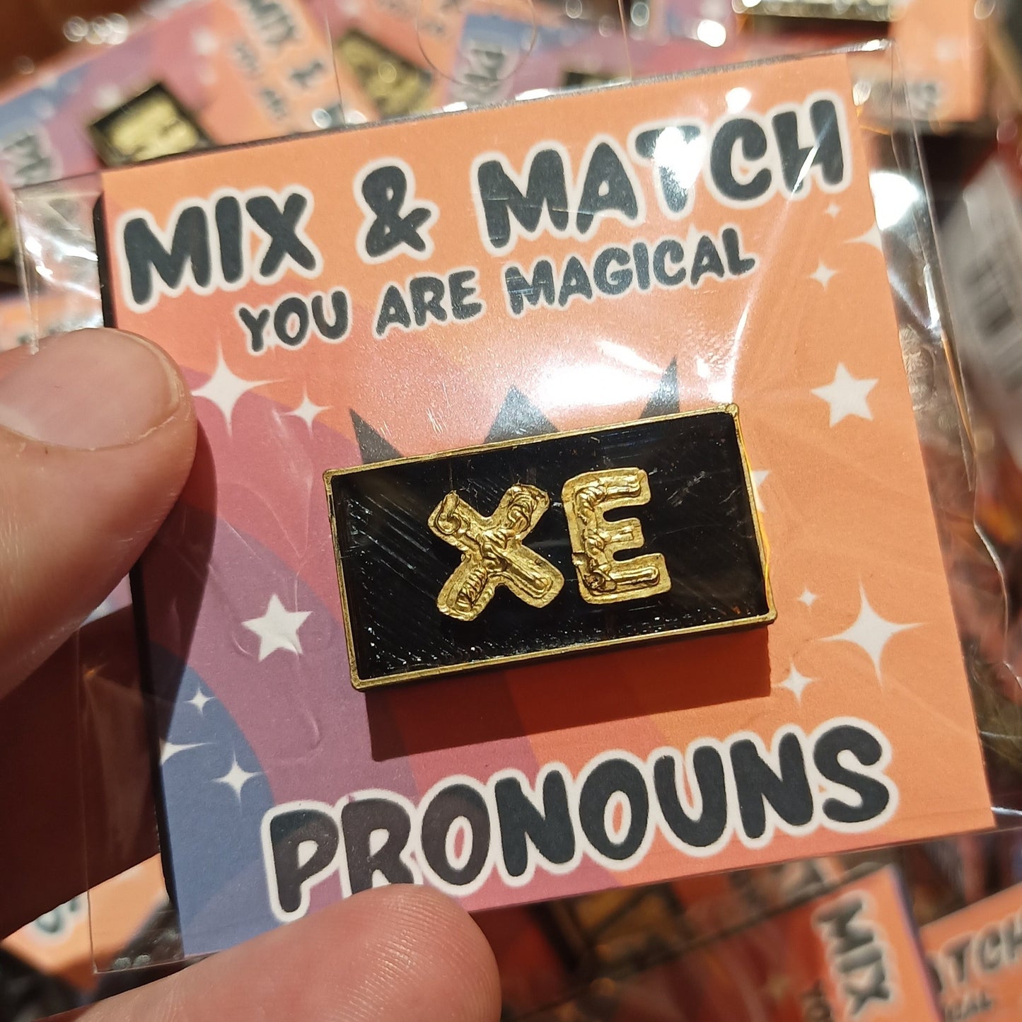 3D Pronoun Pins | 3D | Deviant Kreations - Deviantkreations