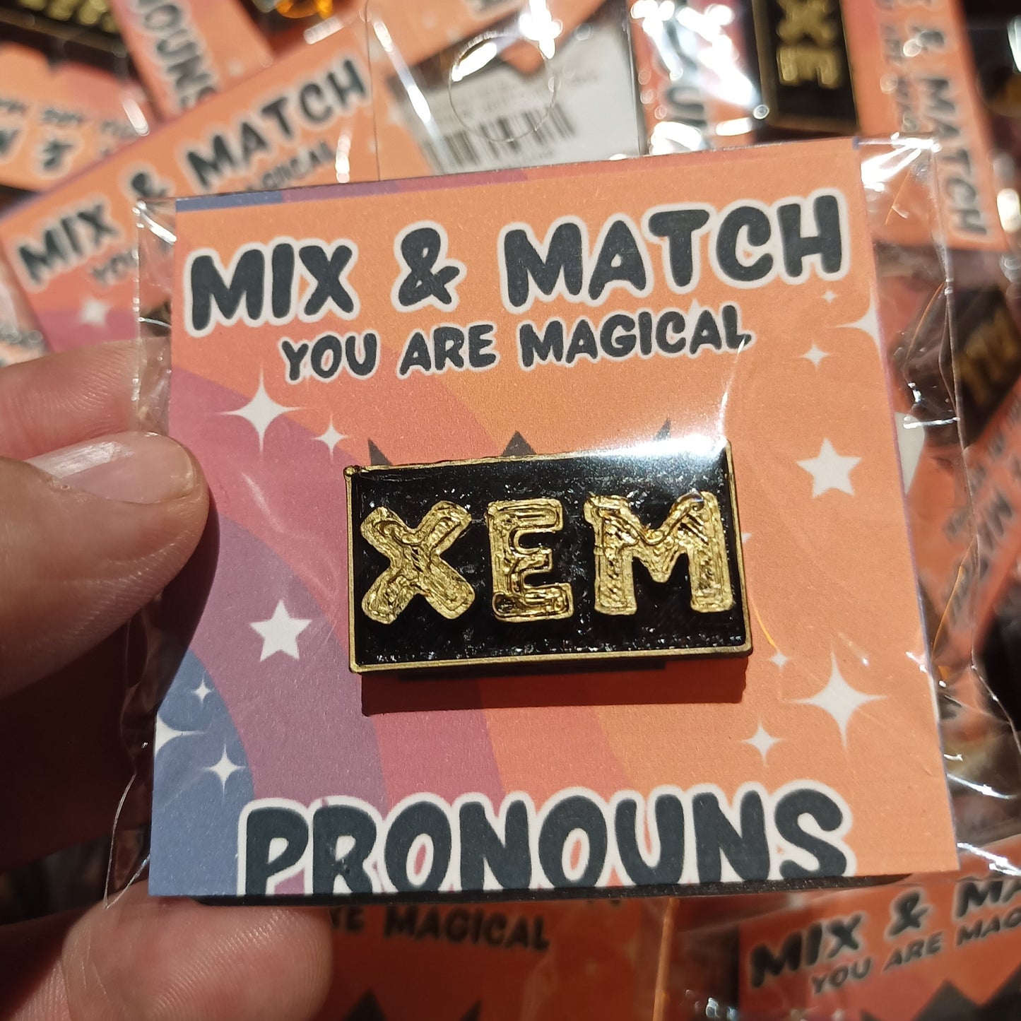 3D Pronoun Pins | 3D | Deviant Kreations - Deviantkreations