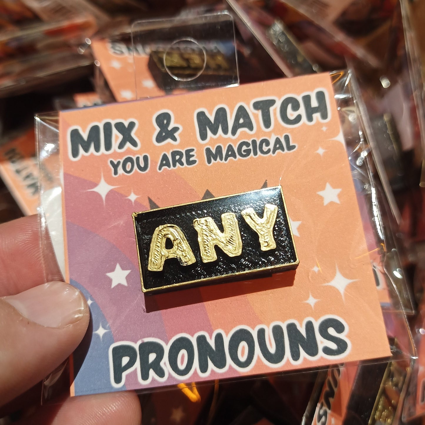 3D Pronoun Pins | 3D | Deviant Kreations - Deviantkreations
