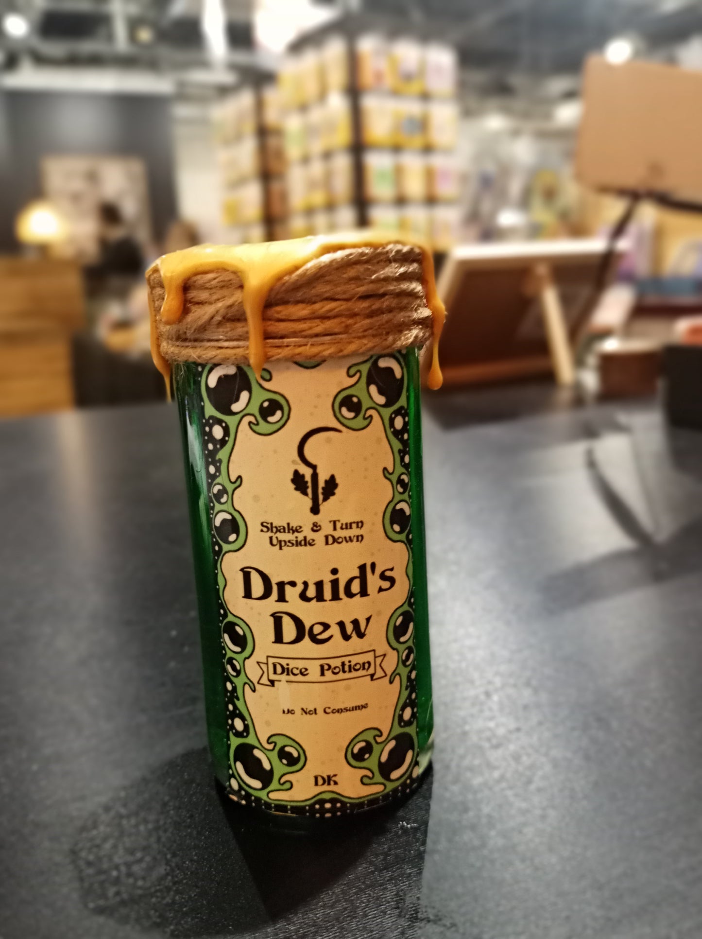Druid's Dew Floating Dice Potion | TTRPG | Deviant Kreations - Deviantkreations
