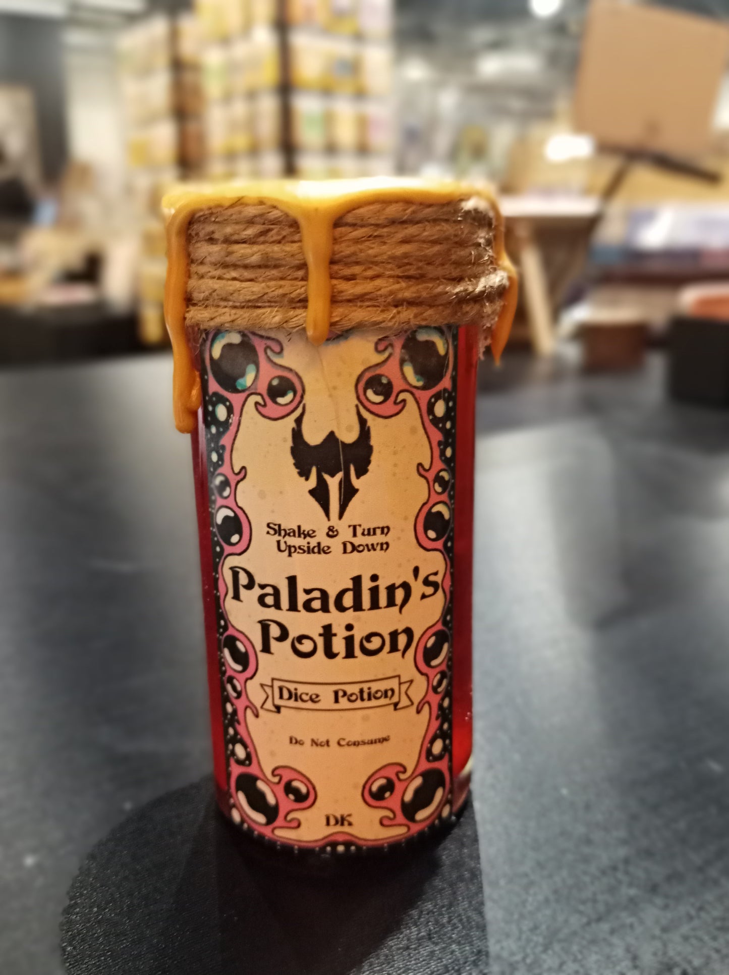 Paladin's Potion Floating Dice Potion | TTRPG | Deviant Kreations - Deviantkreations