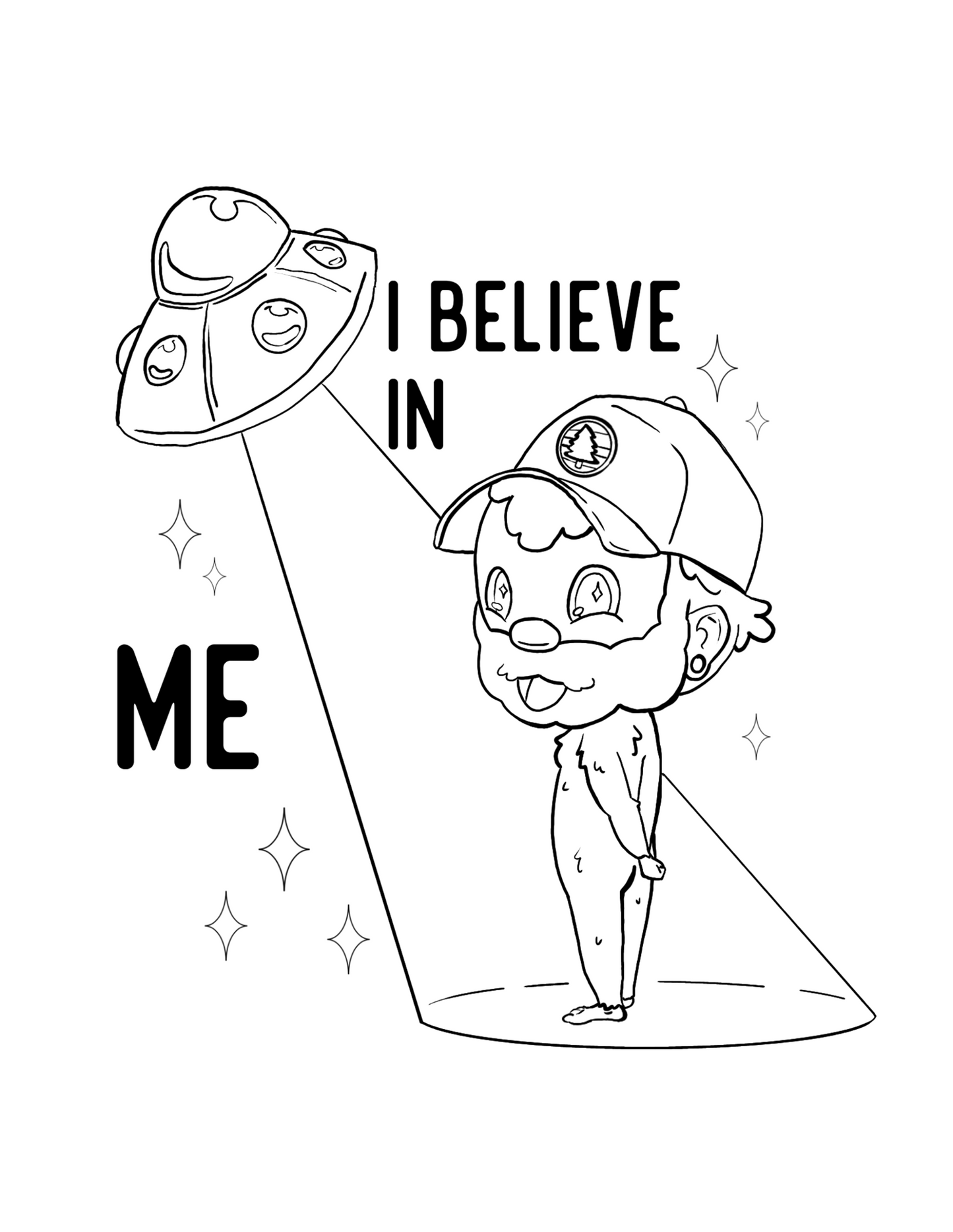 Large Digital Coloring Book (24 pages) | Deviant Kreations - Deviantkreations - Coloring Page, Digital