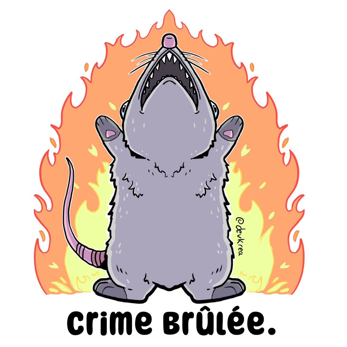 Crime brûlée | 3" | Deviant Kreations