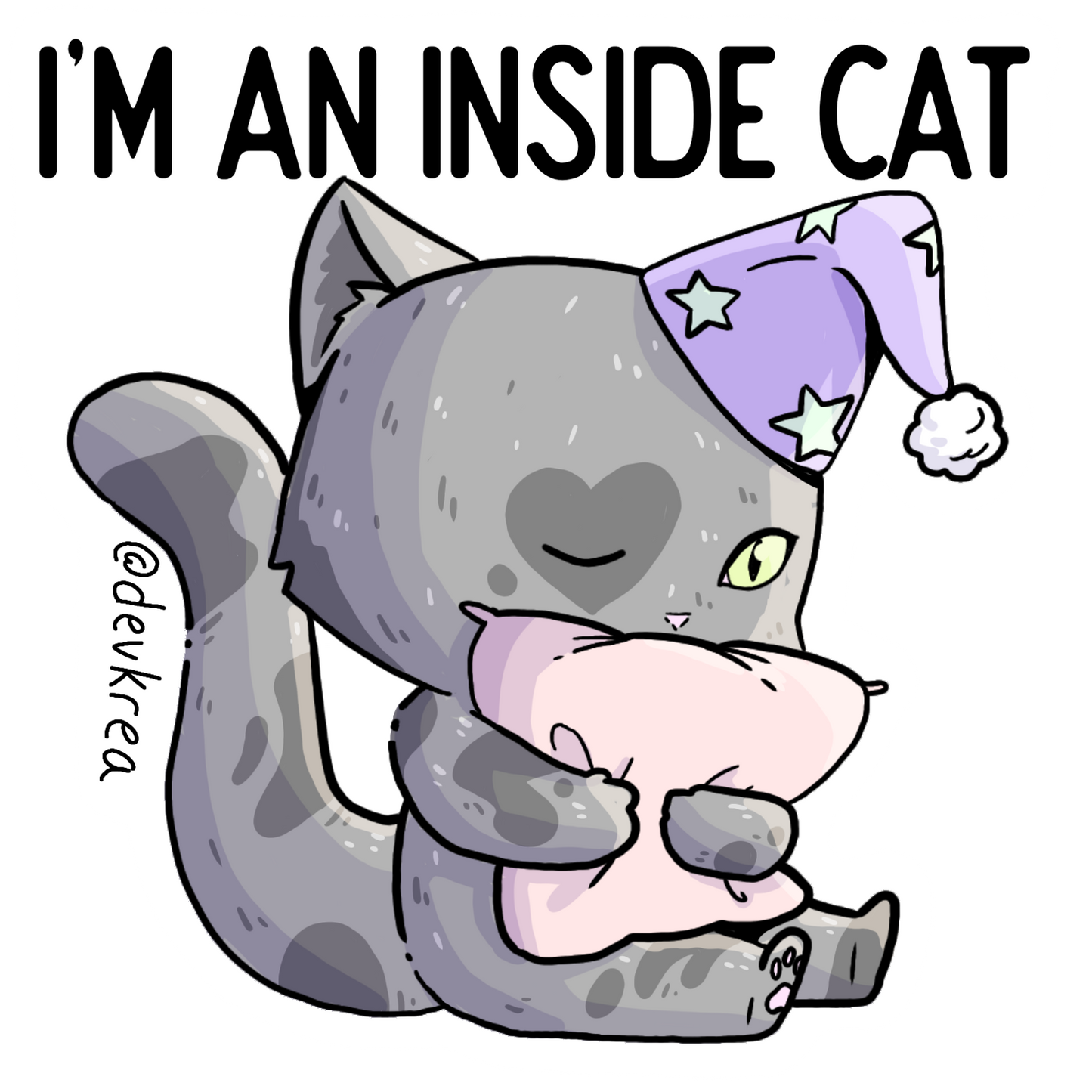 Inside Cat | 3" | Deviant Kreations