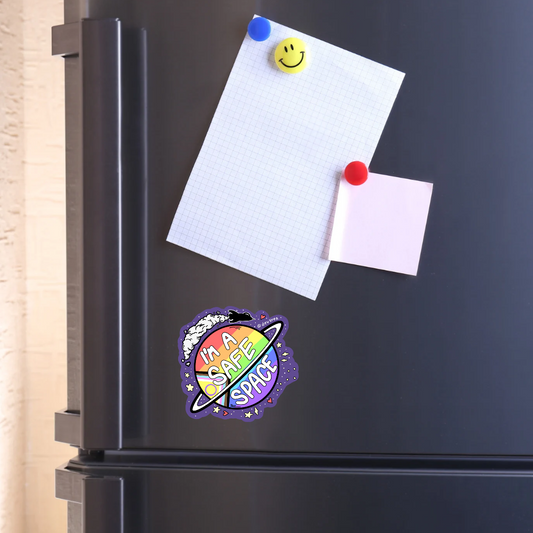 Safe Space | Magnet | 3" | Deviant Kreations
