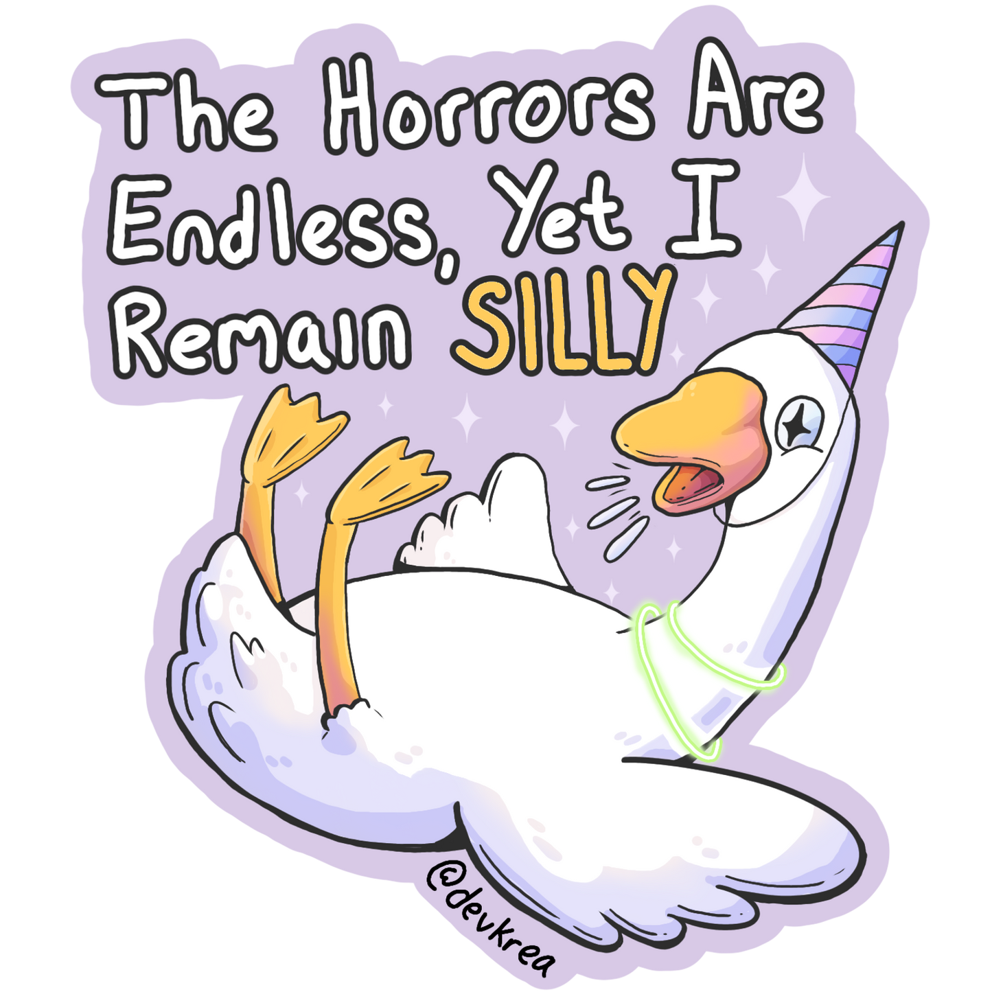 Remain Silly | 3" | Deviant Kreations