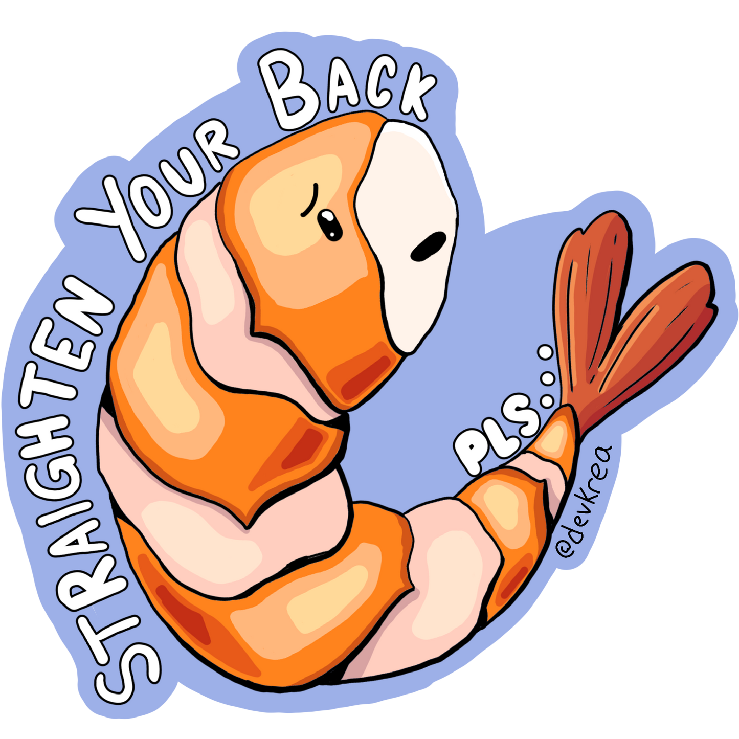 Poor Posture Club | 3" | Deviant Kreations