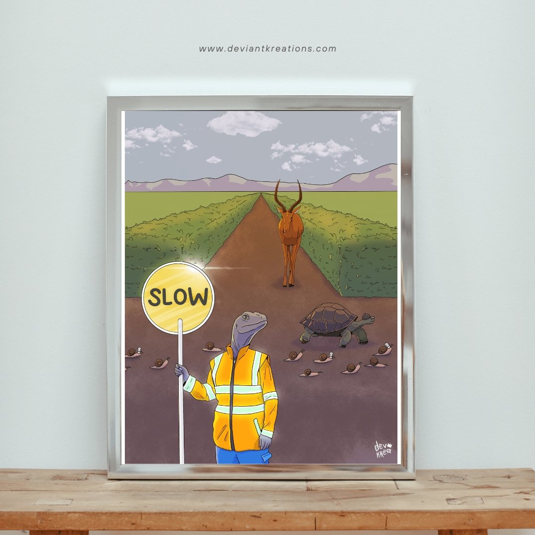 Animals Crossing: Working Animals Print | DevKrea - Deviantkreations