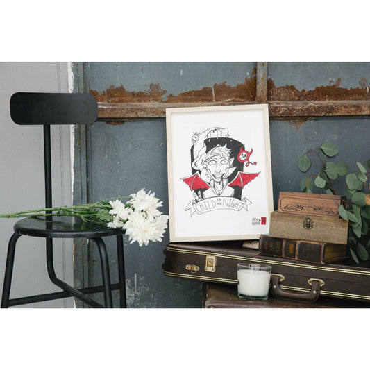 Child of the Night Print | DevKrea - Deviantkreations