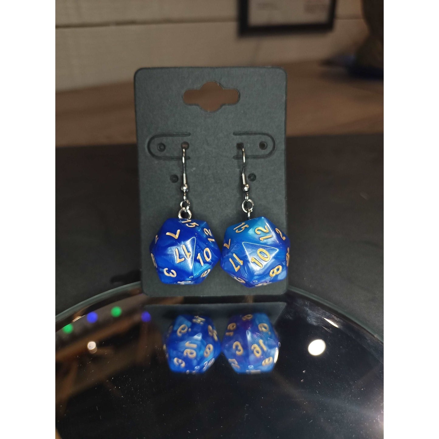 D20 Dice Earrings | Jewelry | Deviant Kreations - Deviantkreations