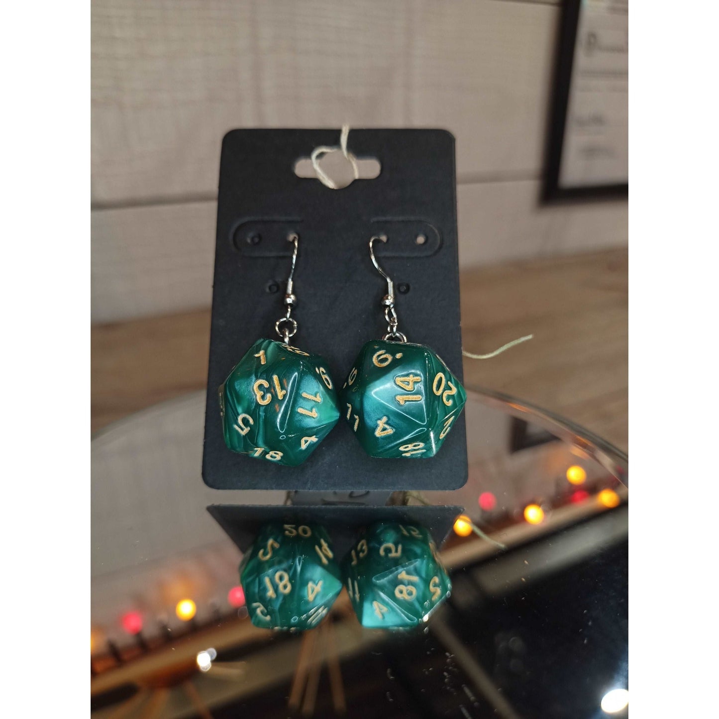 D20 Dice Earrings | Jewelry | Deviant Kreations - Deviantkreations