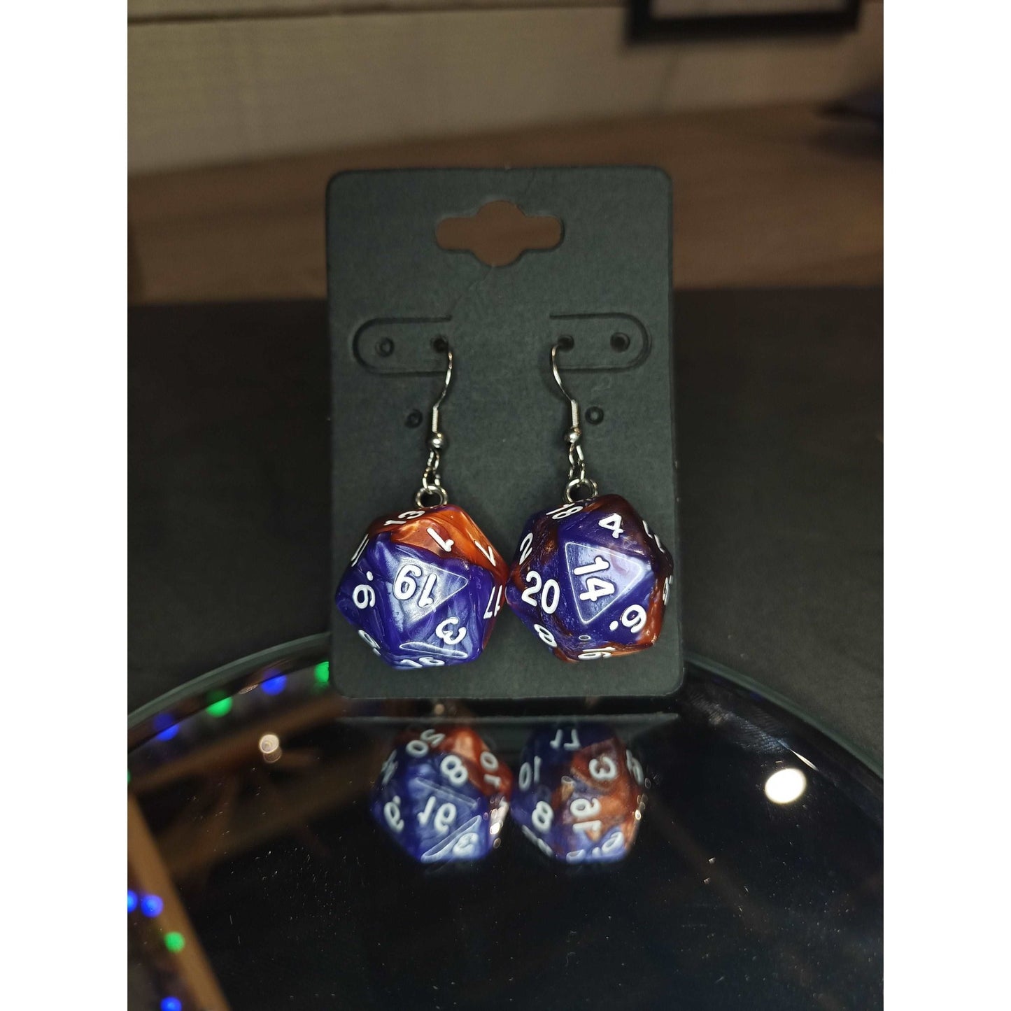 D20 Dice Earrings | Jewelry | Deviant Kreations - Deviantkreations