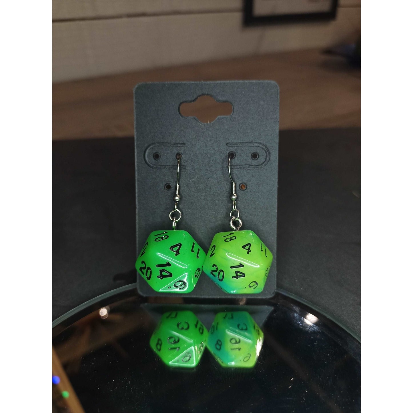 D20 Dice Earrings | Jewelry | Deviant Kreations - Deviantkreations