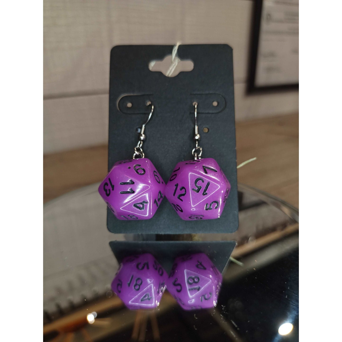 D20 Dice Earrings | Jewelry | Deviant Kreations - Deviantkreations