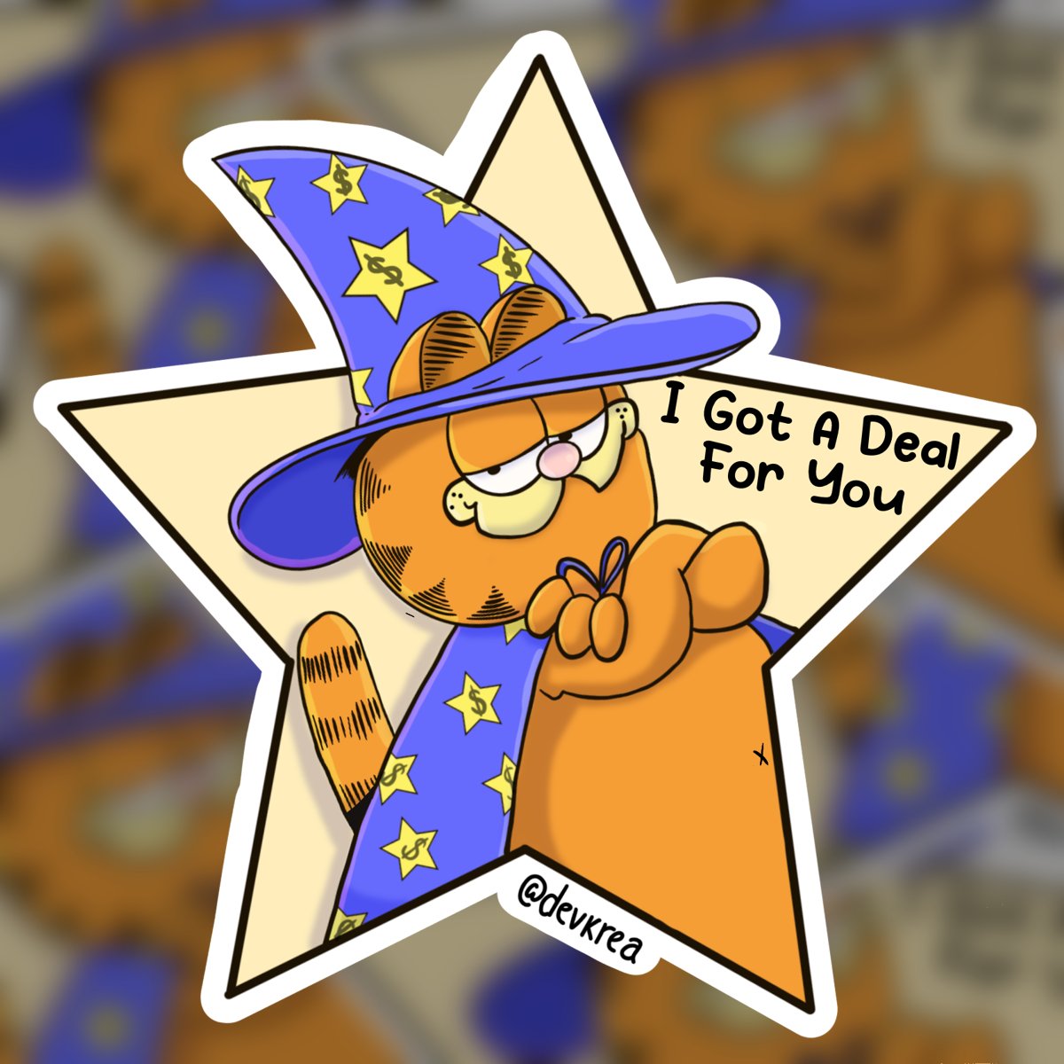 Deals Warkock 3" Vinyl Sticker | Deviant Kreations - Deviantkreations