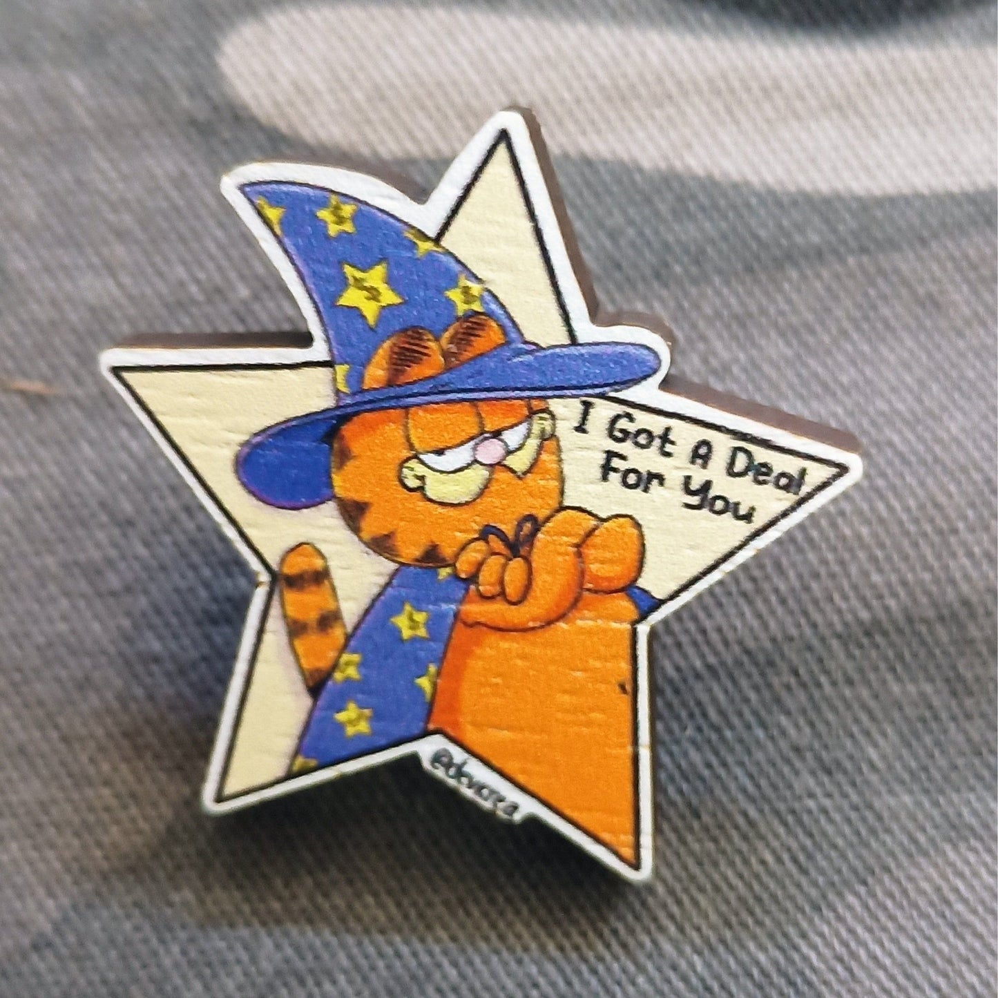 Deals Warlock | Wooden Pin 1.5" | Deviant Kreations - Deviantkreations