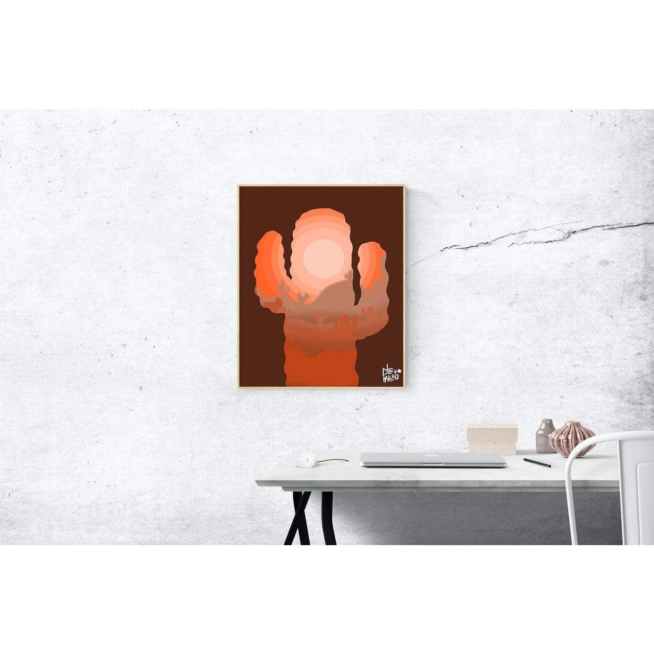 Desert Cactus Print | DevKrea - Deviantkreations