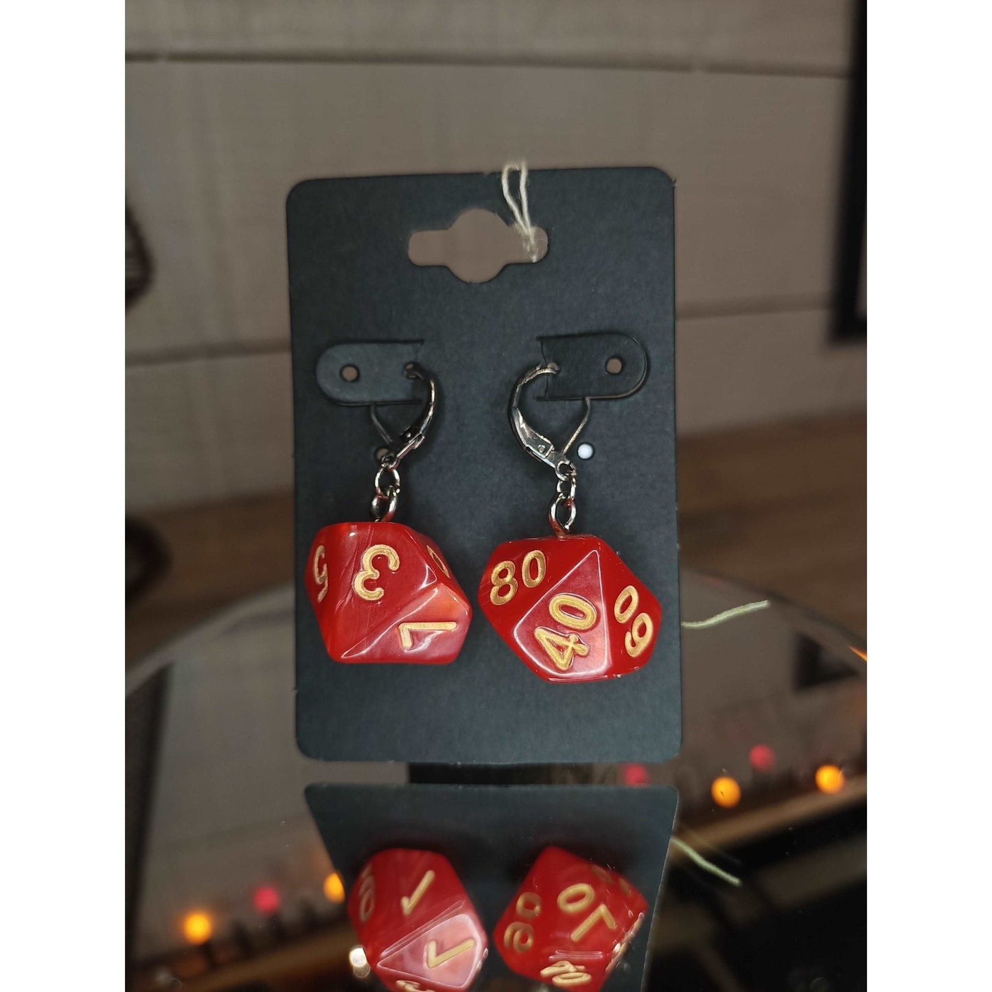 Dice Earrings Percentile | Jewelry | Deviant Kreations - Deviantkreations