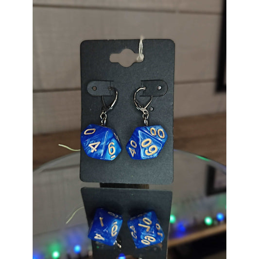 Dice Earrings Percentile | Jewelry | Deviant Kreations - Deviantkreations