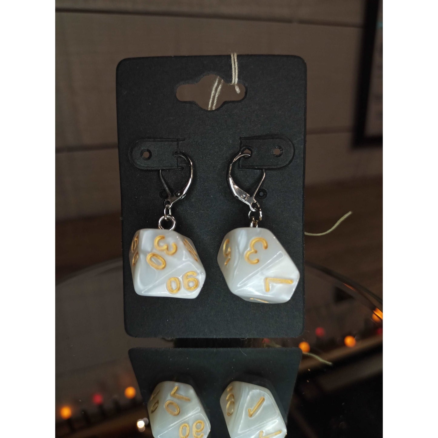 Dice Earrings Percentile | Jewelry | Deviant Kreations - Deviantkreations