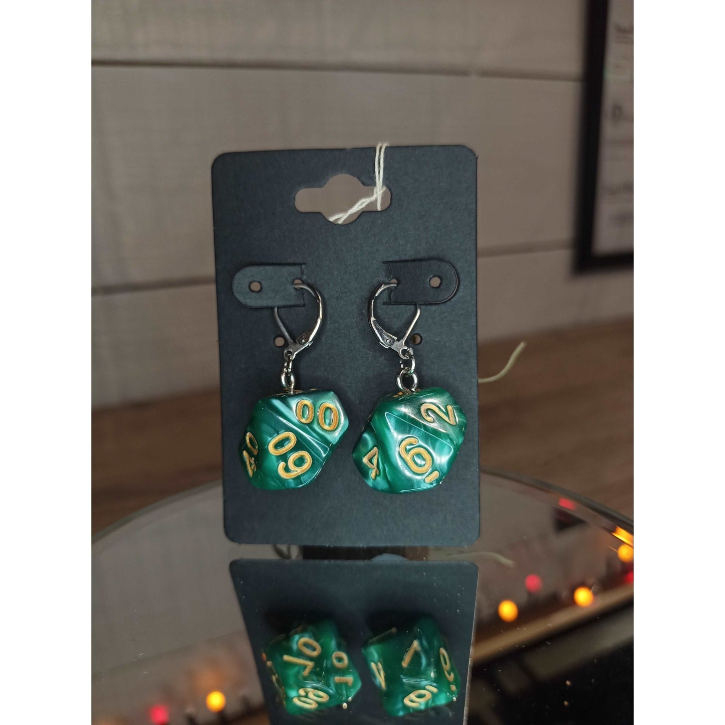 Dice Earrings Percentile | Jewelry | Deviant Kreations - Deviantkreations