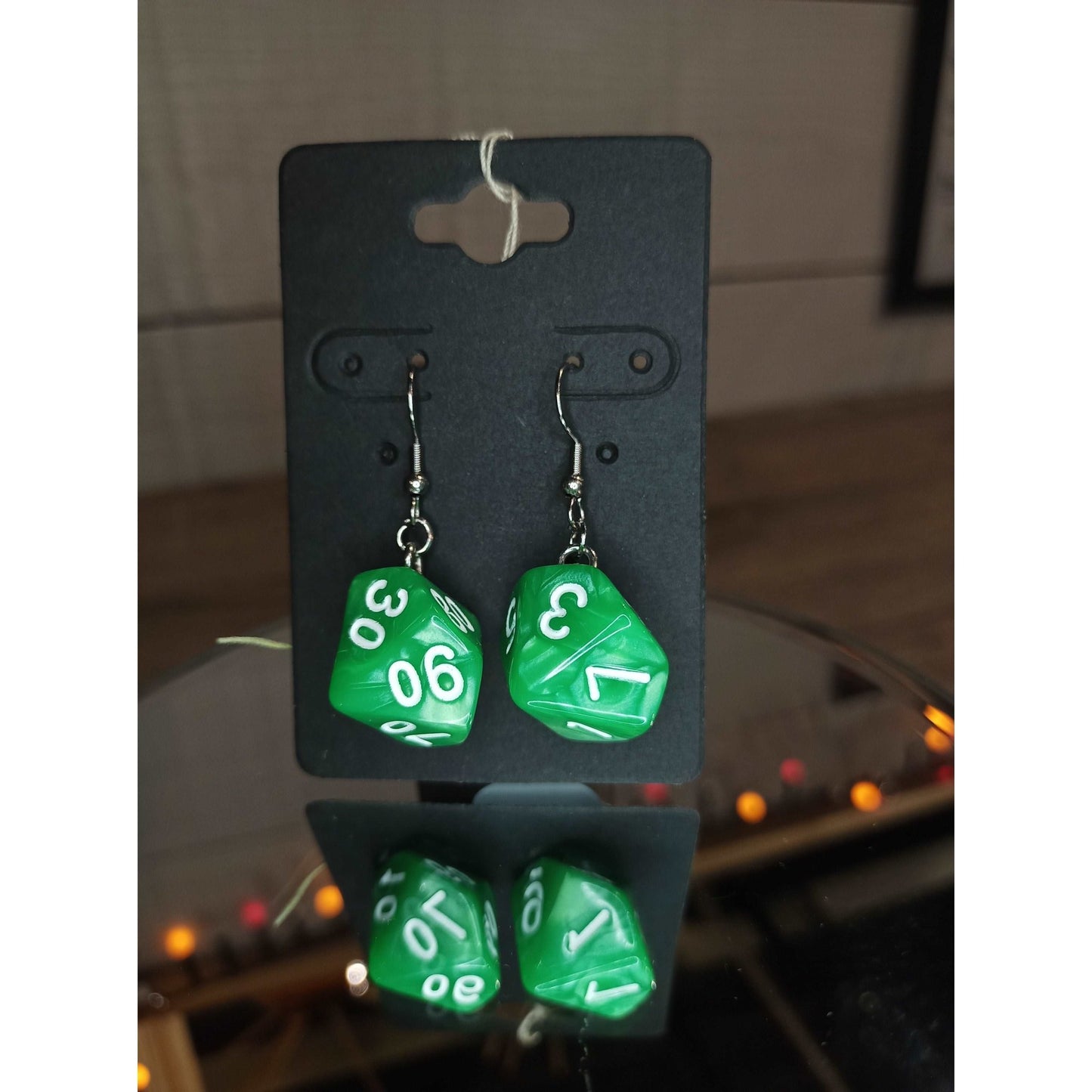 Dice Earrings Percentile | Jewelry | Deviant Kreations - Deviantkreations