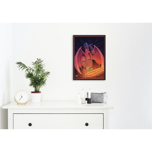 Dragon Blacksmith Print | DevKrea - Deviantkreations