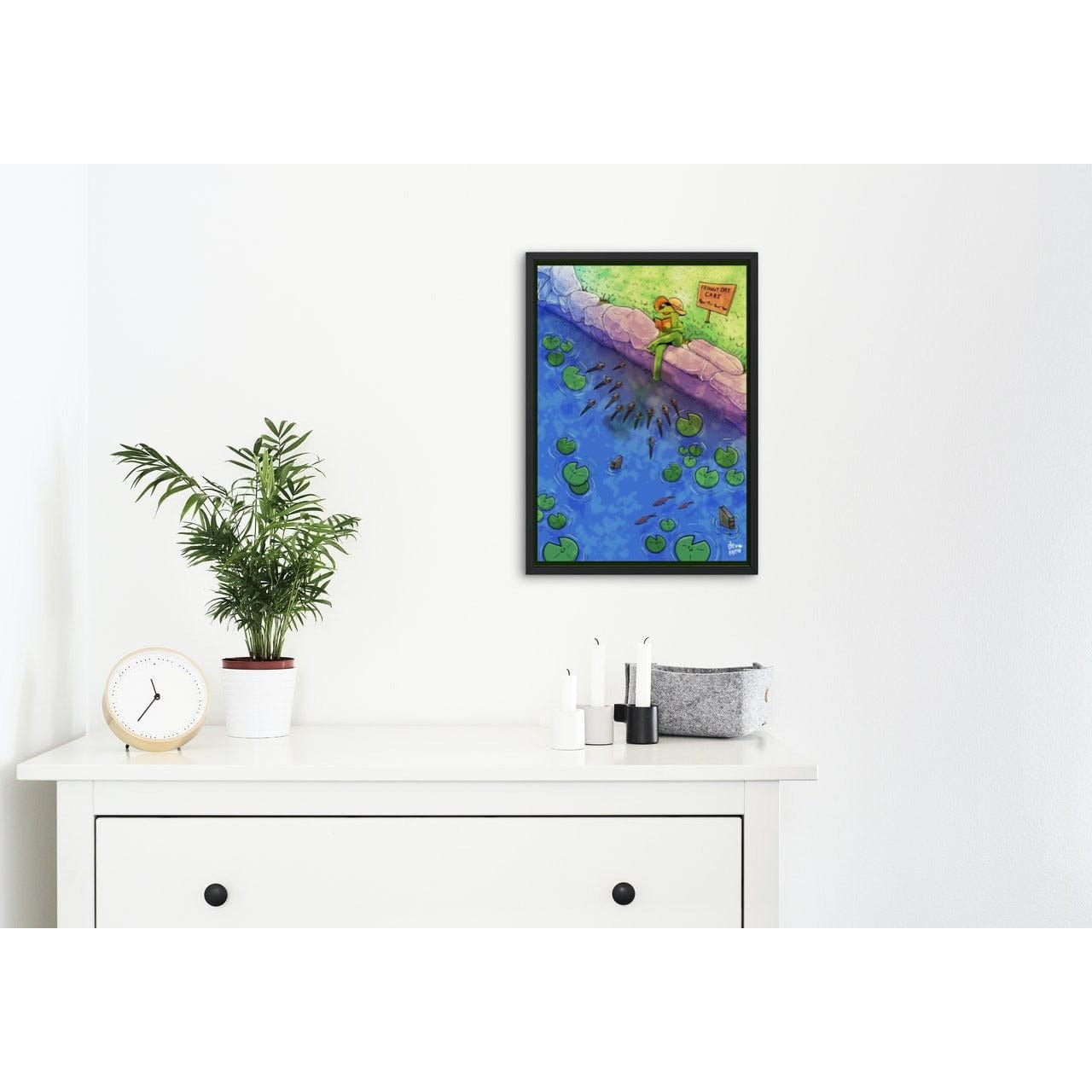 Froggy Daycare Print | DevKrea - Deviantkreations