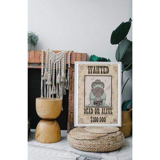 Whisky Frog Print | DevKrea - Deviantkreations