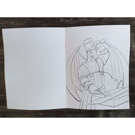 Working Animals Coloring Books - Deviantkreations