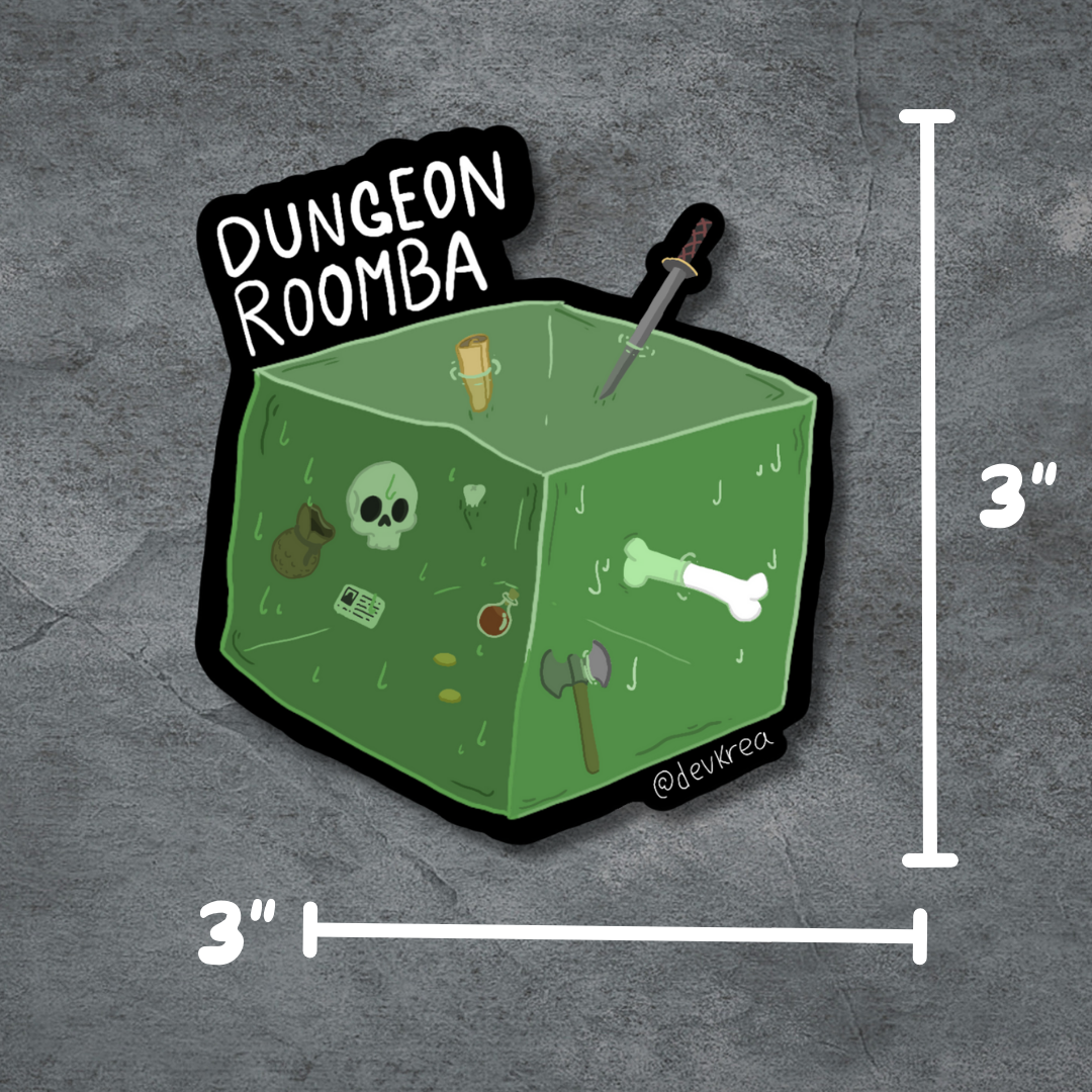 Dungeon Roomba | 3" | Deviant Kreations