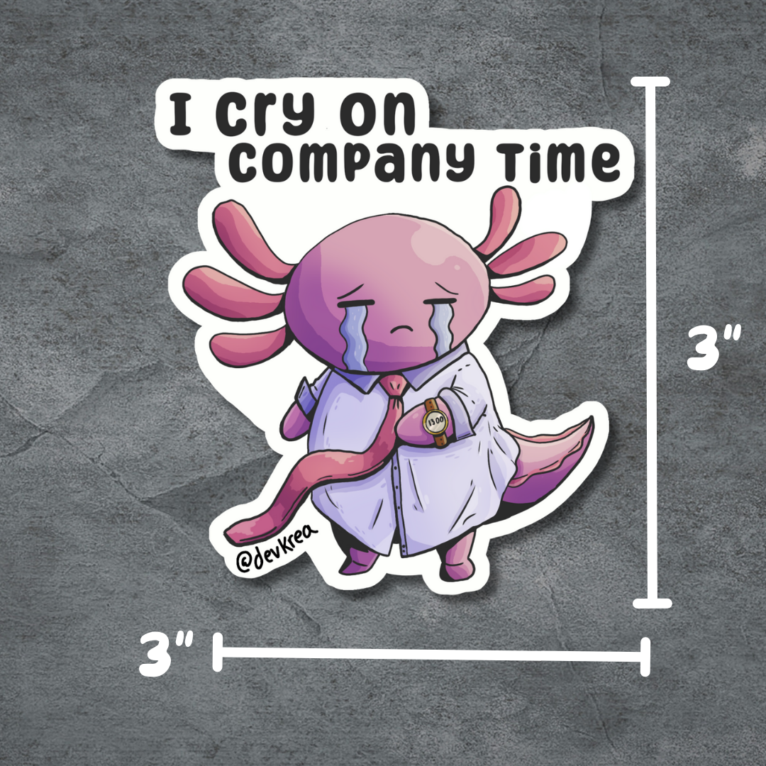 Company Cry | 3" | Deviant Kreations