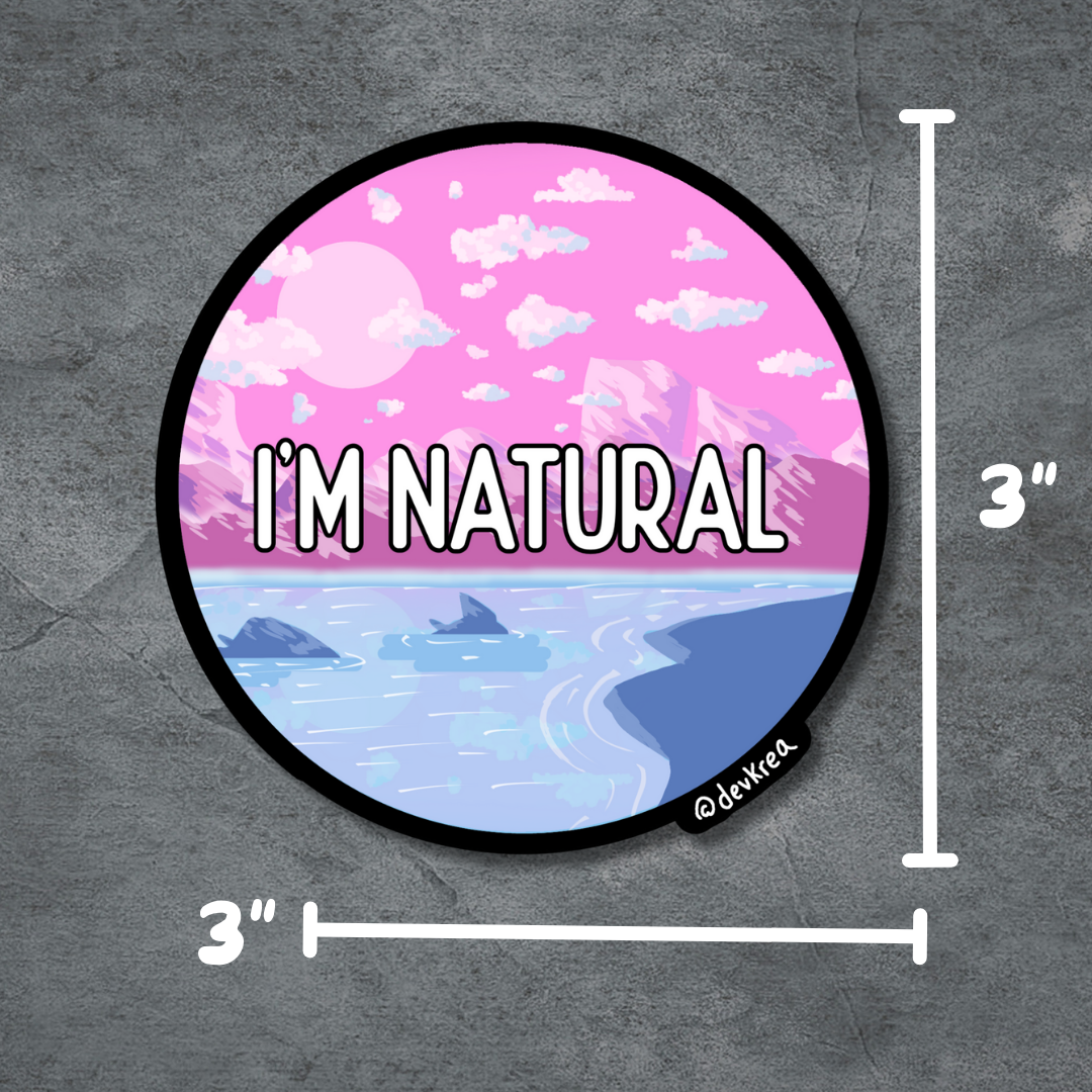 Natural | 3" | Deviant Kreations