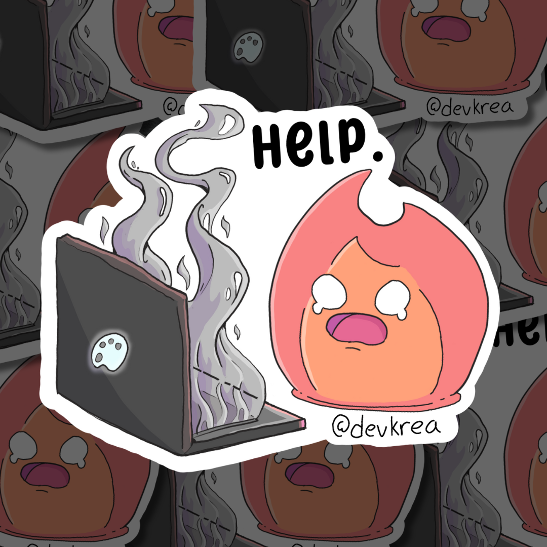 Everything is Fine (Help) | 3" | Deviant Kreations