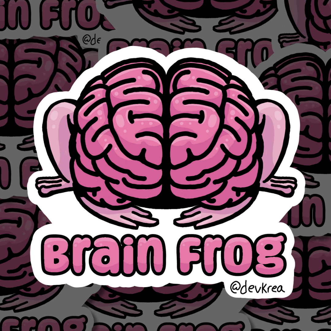 Brain Frog | 3" | Deviant Kreations