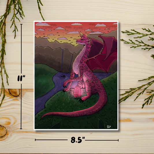 Dragon Fruit | Fantasy Print | Deviant Kreations