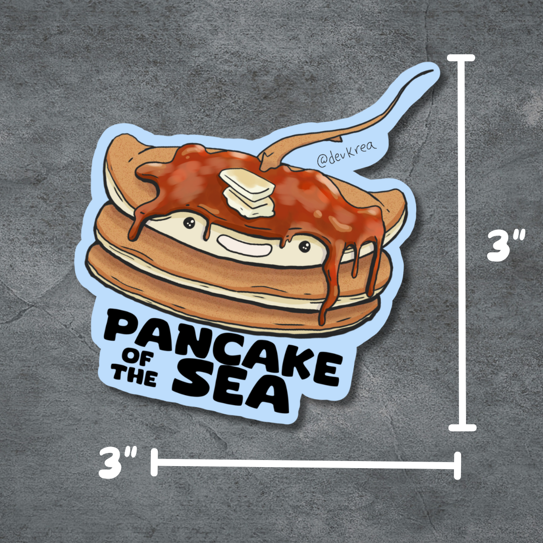 Pancake of the Sea | 3" | Deviant Kreations