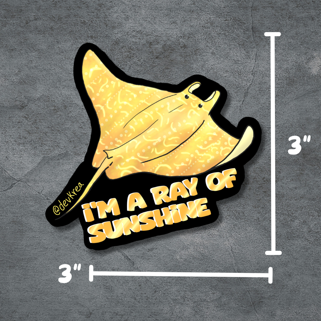 Ray of Sunshine | 3" | Deviant Kreations