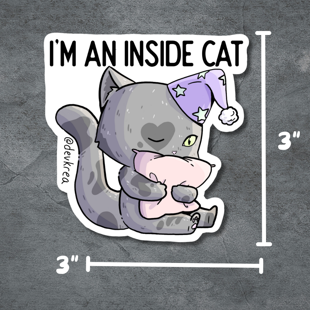 Inside Cat | 3" | Deviant Kreations