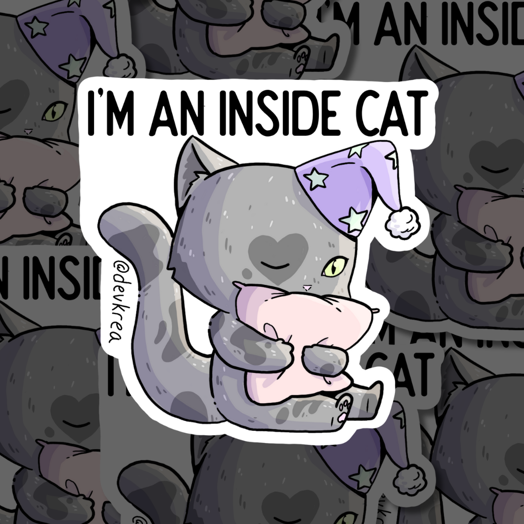 Inside Cat | 3" | Deviant Kreations