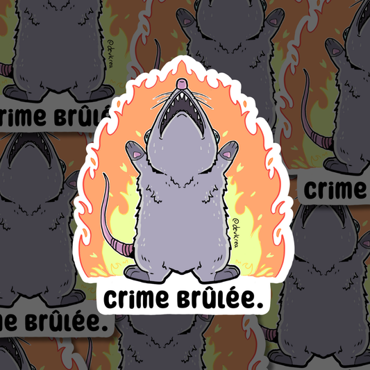 Crime brûlée | 3" | Deviant Kreations