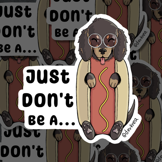 Weiner Dog | 3" | Deviant Kreations