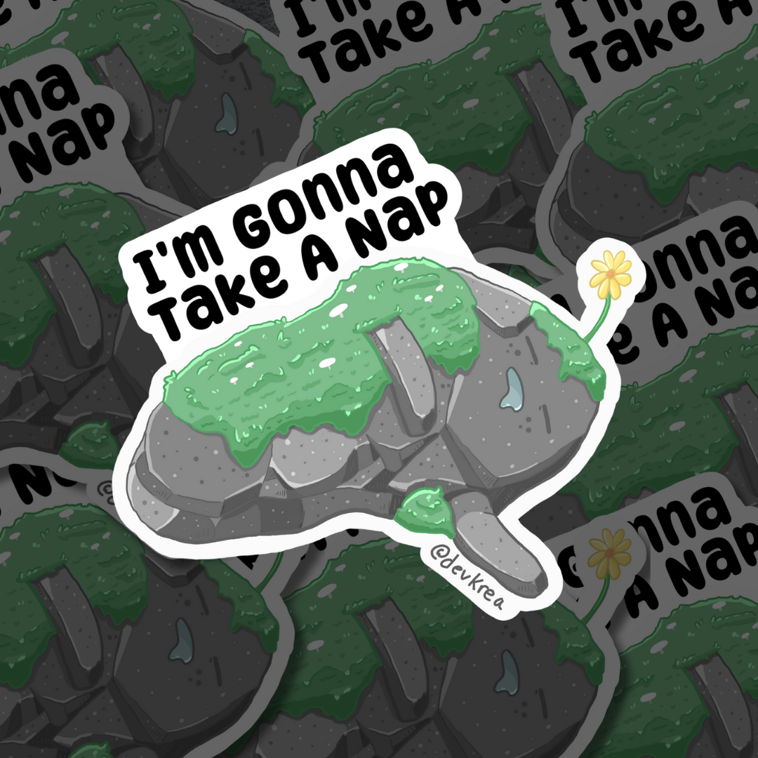 Gonna take a Nap | 3" | Deviant Kreations