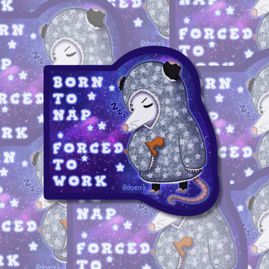 Born to Nap | 3" | Deviant Kreations